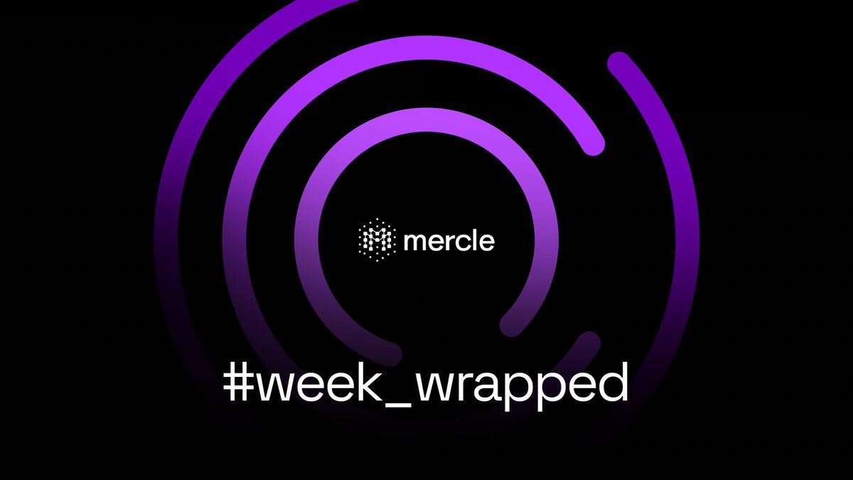 0xmercle's tweet photo. 🌞 GM people, happy Saturday!
🫔 Welcome to the second weekly wrap of 2024!👇
#MercleWrapped
📈 Current Stats
522k+ attestations issued
102k dynamic NFTs minted
🪙 Testing @SynFuturesDefi V3 Alpha
Built a point system with dynamic NFTs for users to participate in the testnet. 250 Points to be collected.
🔗https://t.co/y9HO1QVVn7
❓ α β
Mercle Intern has been asking us to tease α β
He's cooking something.
🌠 building dynamic NFT system for @VaultCraft_io
Launching soon!