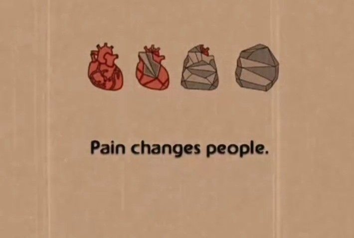 Pain changes people