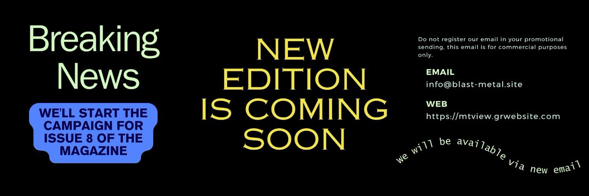 #mtviewzine #MTViewMagazine #metalzine #metalblog #metalblogger #metalsite #metalpromotion #dymmgroup