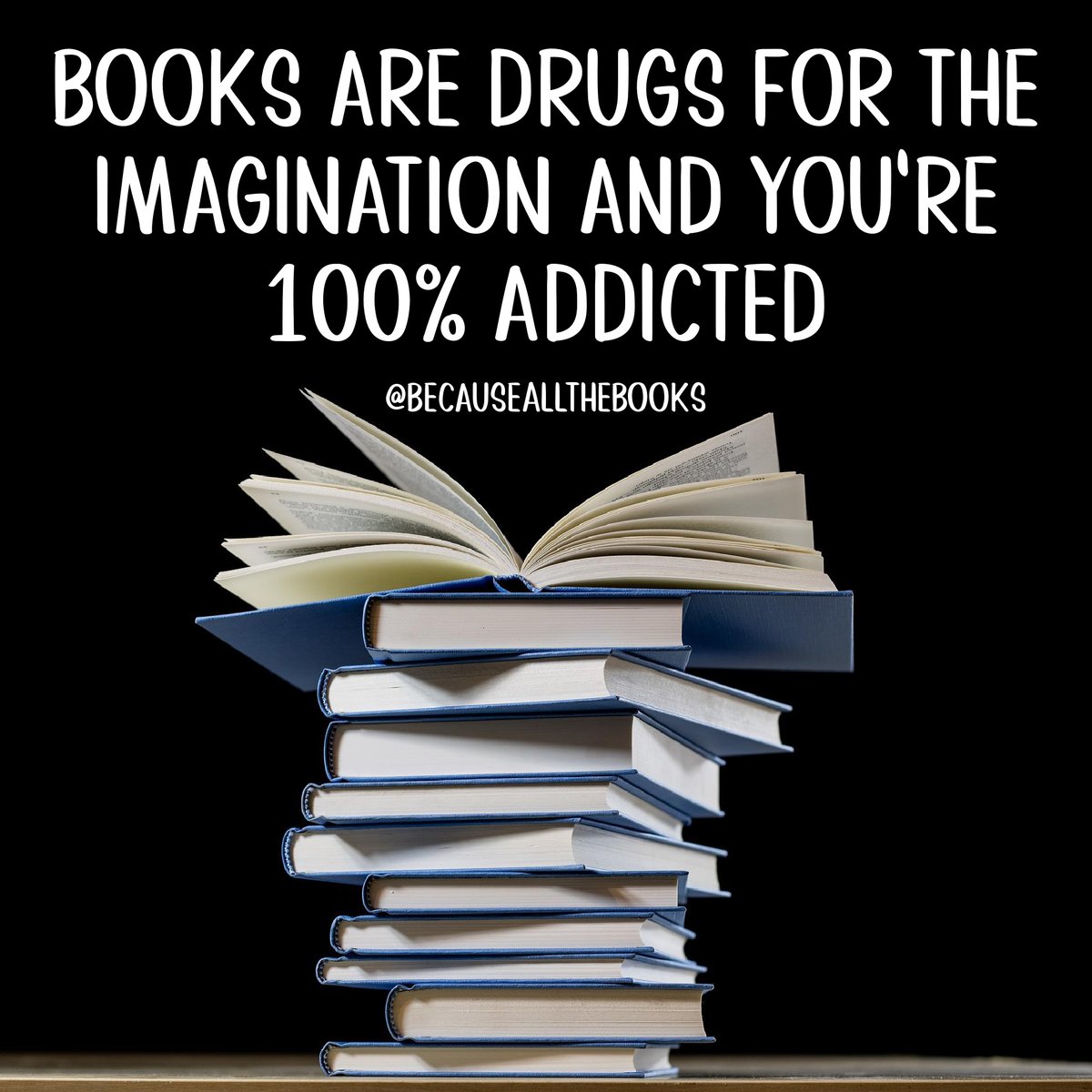 becausemybooks's tweet image. Guilty as charged!

#BecauseAllTheBooks #AddictedToBooks #AddictedToReading #BookAddict #AlwaysReading