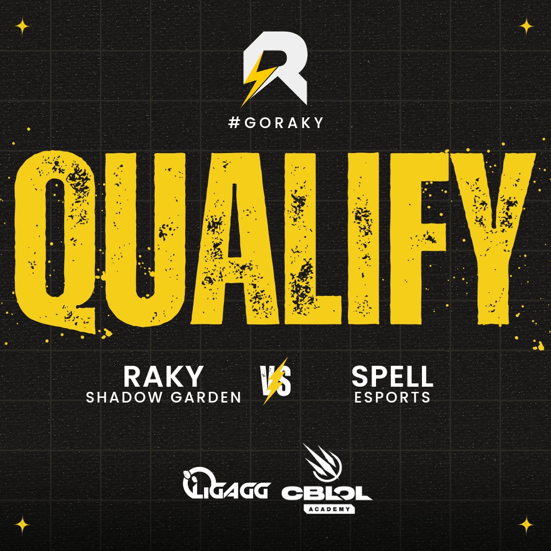 Vamos jogar o segundo dia do qualify pro <a href="/CBLOL/">CBLOL</a> Academy + <a href="/LigaGG_/">Liga GG</a>

Vamos torcer juntos pois a bracket que pegamos vai pegar fogo 🔥

#GORAKY