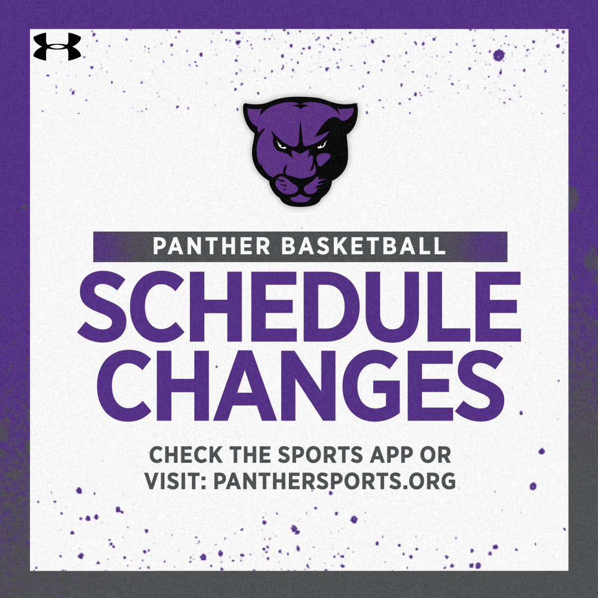 phspanthers_tn's tweet photo. The Hall of Fame Ceremony and Induction scheduled for Tuesday Night has been moved to Friday. Several other games have been moved and rescheduled. Please check the app or the website. https://t.co/ZXHs7Uhg4s