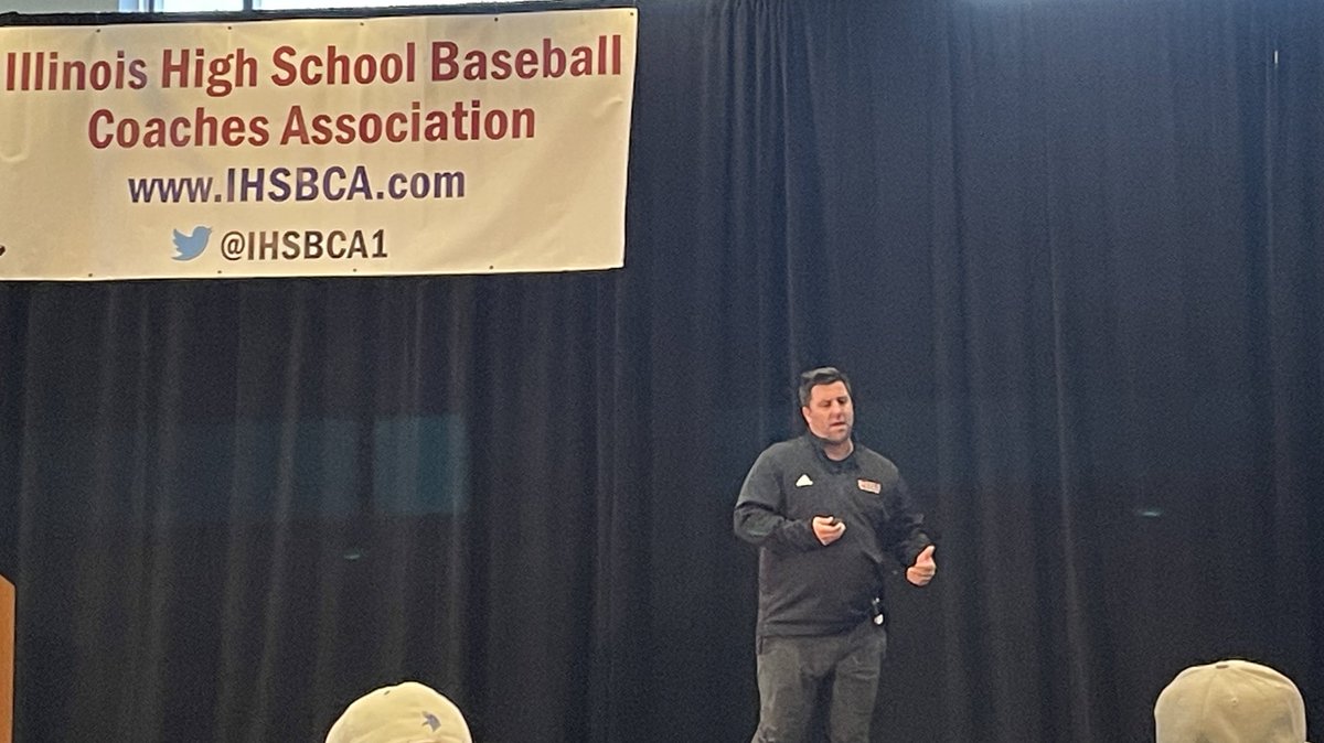 IHSBCA1's tweet photo. Pitching Development by @ryancopelandNIU from @NIU_Baseball using assessments to programming the pitcher for the offseason. https://t.co/OcklUoxdBZ