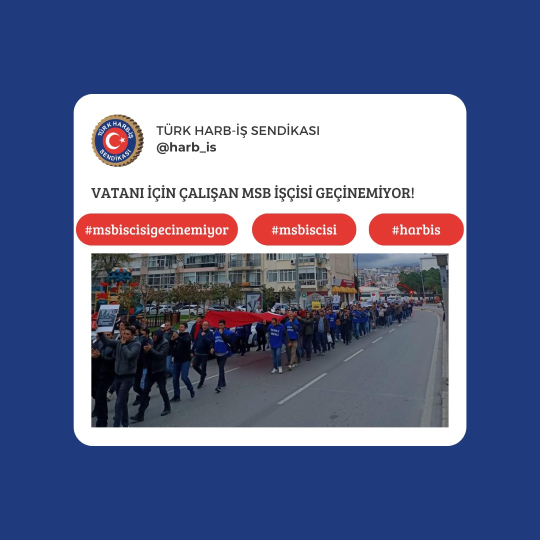 harb_is's tweet photo. Vatanı için çalışan MSB işçisi geçinemiyor!
#msbiscisigecinemiyor
@RTErdogan
@tcbestepe
@tcsavunma
@csgbakanligi https://t.co/DZcfB0v201