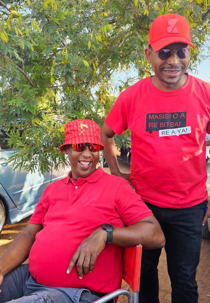 TheOfficialBDP's tweet photo. ๐ ๐ ๐๐๐๐ ๐๐๐๐๐๐๐ ๐ดโซ๏ธโช๏ธ
GABORONE NE A KGABILE KA BOHIBIDU GOMPIENO! DOMI E PHAPHASELA!
#TsholetsaDomkrag #AdvancingTogether #TransformBW #UnityAndConsolidation #VoteBDP #mindsetchange #RegisterNow #RegisterToVote #registertovotebdp https://t.co/8lpfLe1XMH