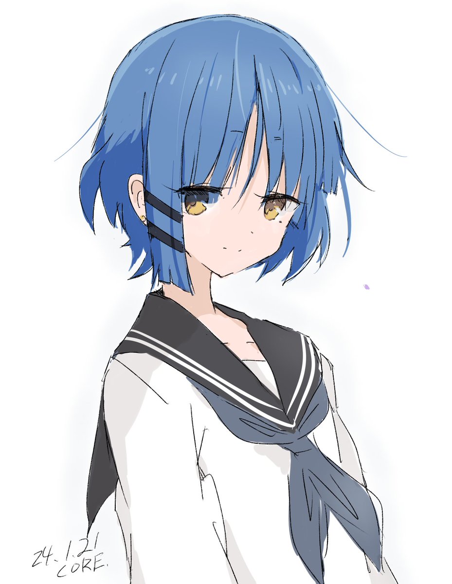 山田リョウ 「なんとなくセーラー化してみた山田」|COREのイラスト