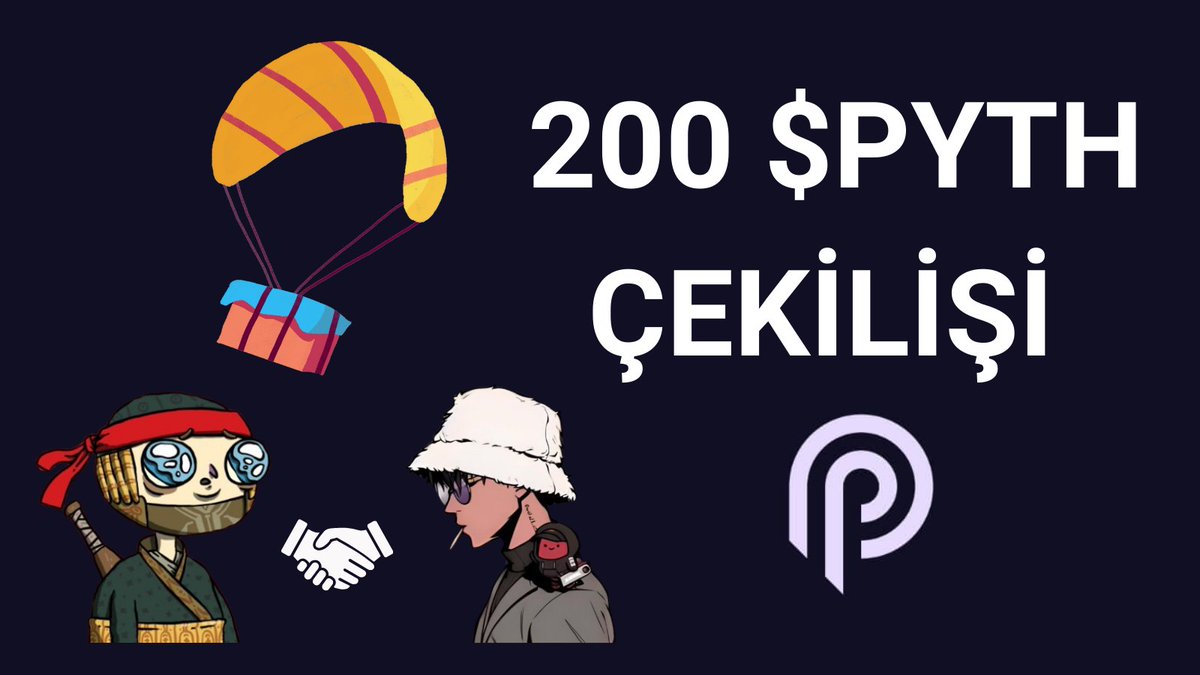 0xOziK's tweet photo. 200 $PYTH Çekilişi ~80$ (2 Kazanan) 🤑

Herkes stake konuşuyorken, bir giveaway yapalım 👀

 ✨Katılım;
- @0xOziK &amp; @bazzicrypto takip et.
- RT &amp; 2 arkadaş etiketle.

⏰  48 saat - Bol Şans 🤝 https://t.co/HHk5tzu3id