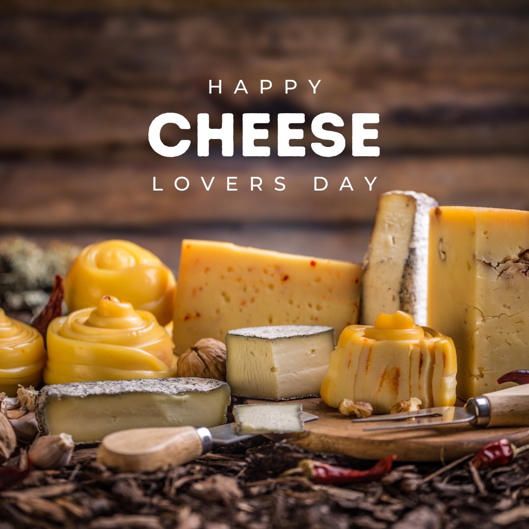 Latinorealty's tweet photo. 🧀✨ Happy Cheese Lovers Day! 🎉🧡 

Indulge in the savory delight of your favorite cheeses today. Whether it's a classic cheddar, a creamy brie, or a funky blue, let's celebrate the diverse and delicious world of cheese! 🧀🍷 Share your favorite cheesy pairings https://t.co/8kcny4K6Dd