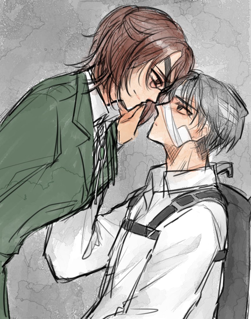 진격의거인 리바한지

옙...새로운 헤테로 물었음. 또 눈물줄줄 헤테로.
그 마지막 순간에 가지 말라는 한마디만 좀 하지 그랬어!!! 싶지만 그런 대사를 전혀 안 하는 리바이라서 멋있고 그런 대사 들어도 가버릴 한지라서 멋있다. 난 진격에서 너희 둘이 제일 멋있었어..