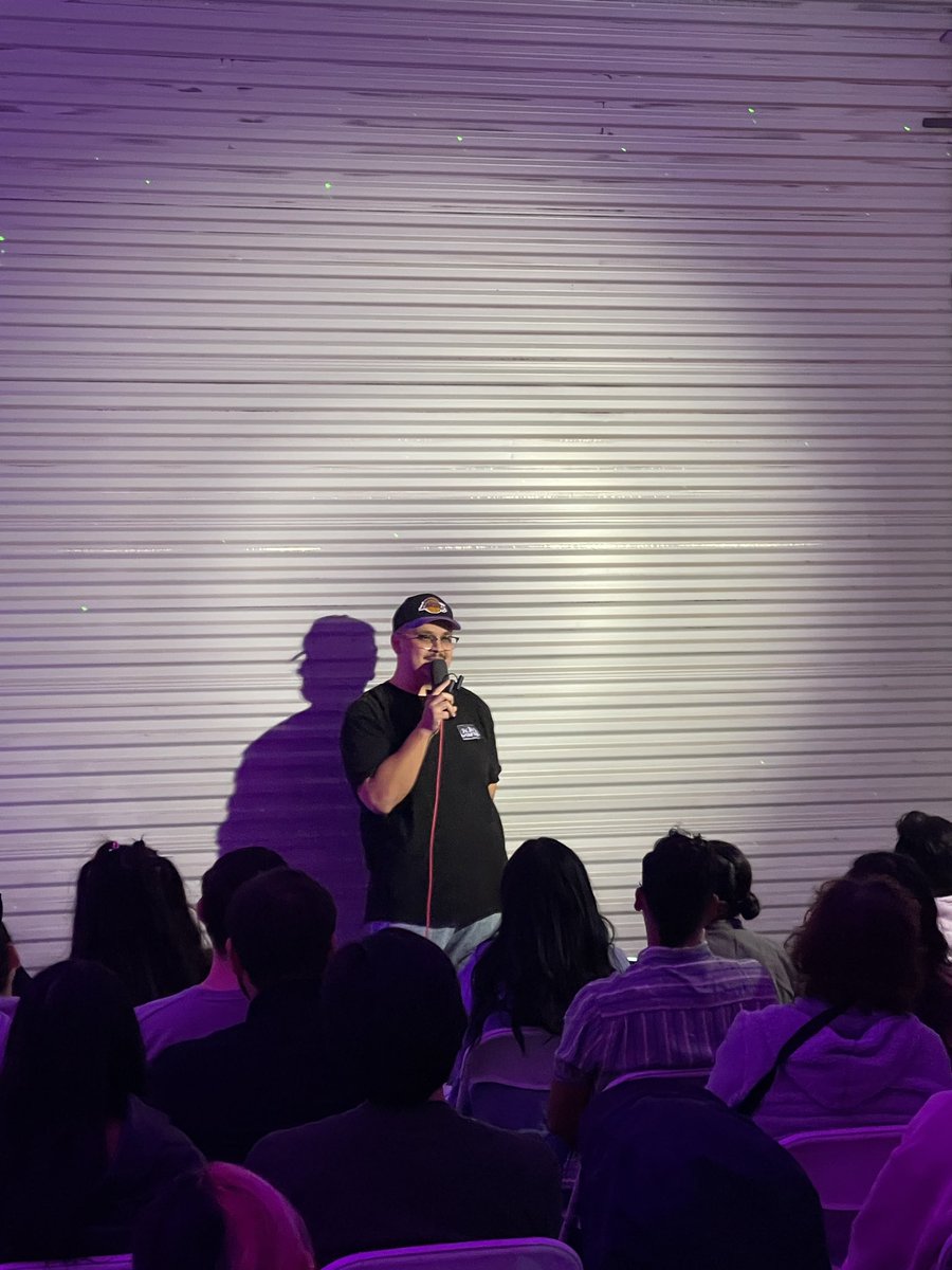 CoachellaAngel's tweet photo. First Desert Underground comedy show of the year last night 🙌🏻 

First time doing it at our studio. Clips coming soon https://t.co/aFCeQIurWH