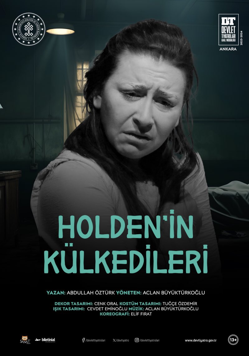 Holden’in Külkedileri, yeni afişiyle, bu sezon da Ankara Devlet Tiyatrosu’nda…

#holdeninkülkedileri