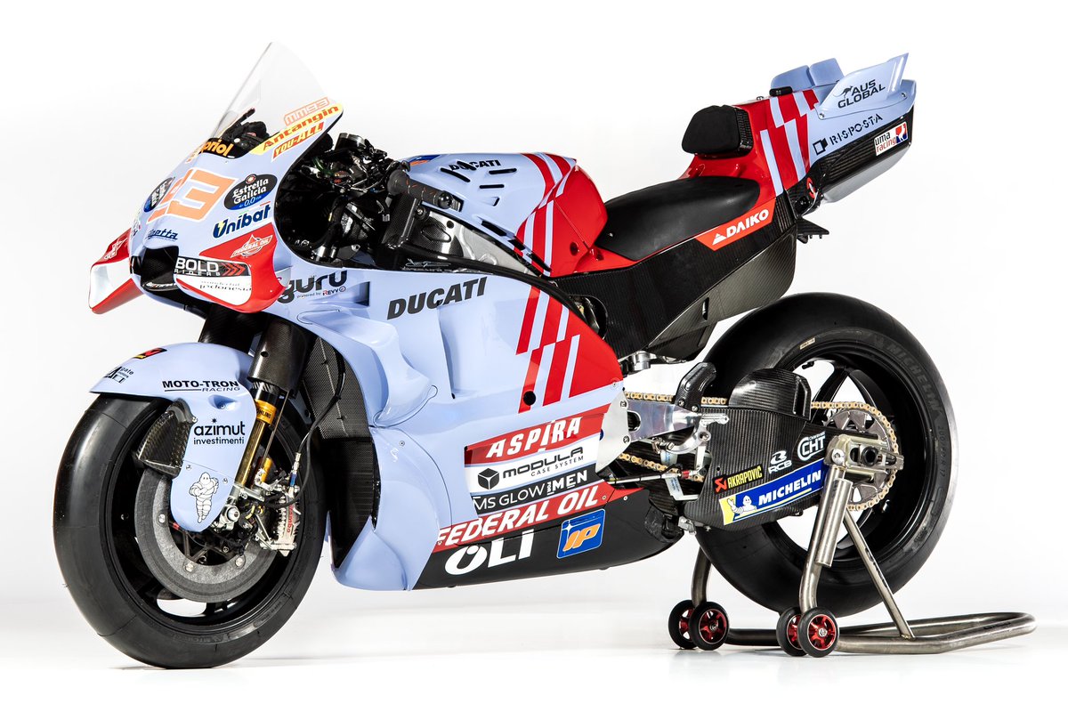 MathiasKainz's tweet image. Das ist sie, die erste #MotoGP-Ducati von @marcmarquez93. #Gresini