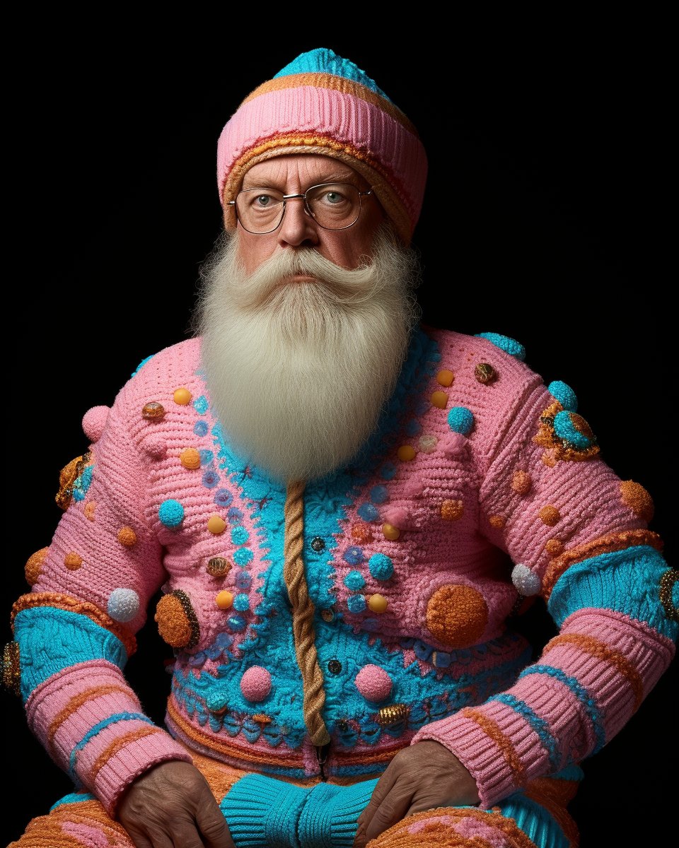 Knitted People...🧶
#AIArtGallery #digitalart #midjourneyart