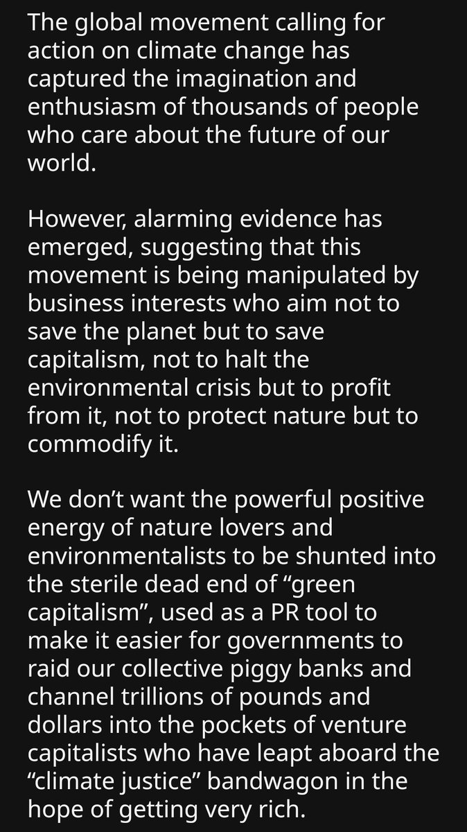 Yohmini2's tweet photo. New webpage with usefull links by @WinterOakPress to inform people about the #Manipulation by business interests ( #ClimateCapitalists) of the global movement to save the planet.
π
https://t.co/UoXrrpiqwQ https://t.co/s8tvXz0IHy