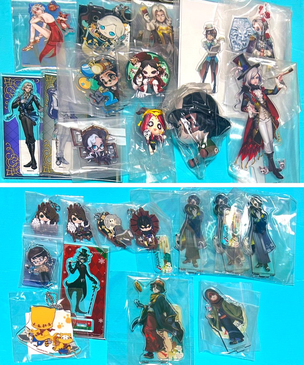 k23_an's tweet photo. 【譲渡】第五人格　一番くじ　スイパラ　東京タワー　ラスカル　クリスマス　お正月　アクスタ　卓上フィギュア　アニカフェ

譲)写真家、占い師、納棺師、墓守、探鉱者、囚人、芸者、白黒無常、傭兵、調香師、血の女王、祭司、使徒、泣き虫、黄衣の王、彫刻師、結魂者等

求)定価＋送料

続きます→ https://t.co/GoceU4hyDZ