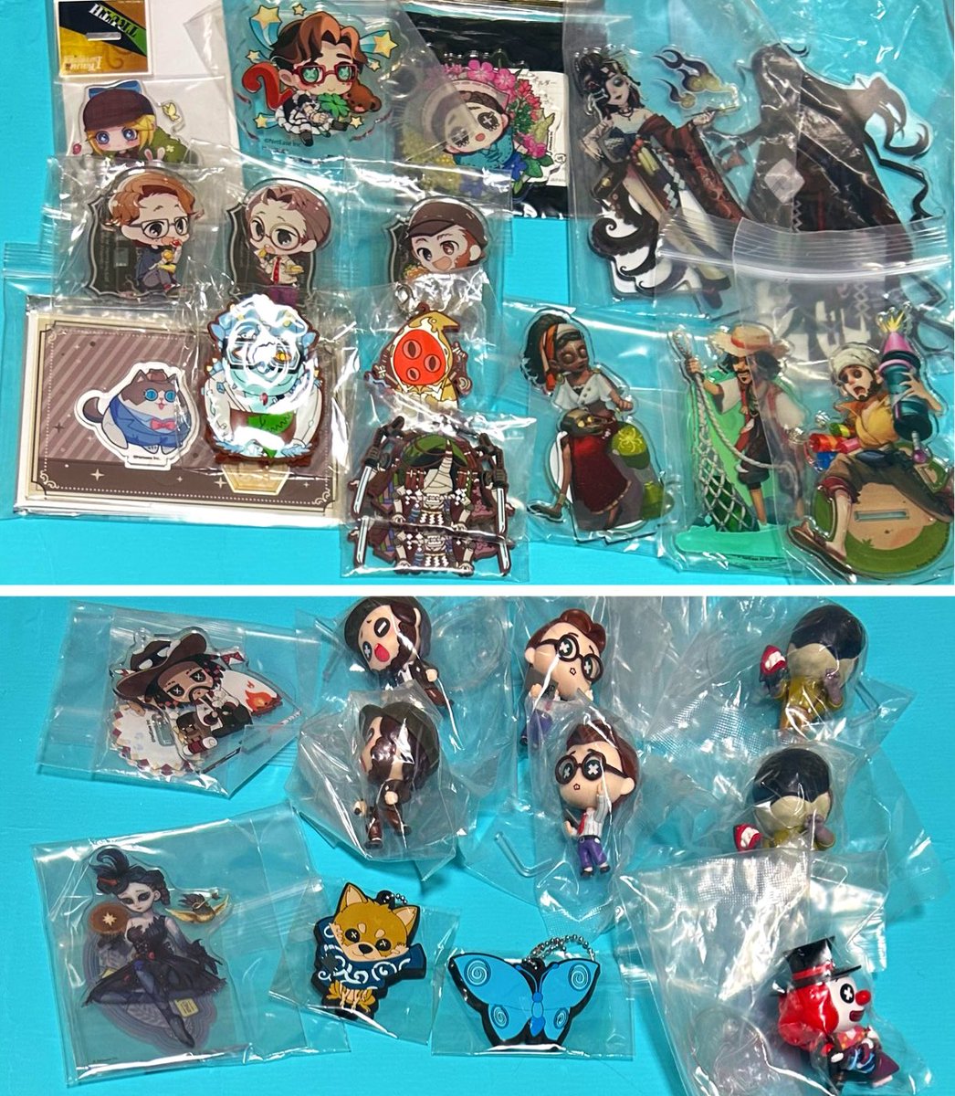k23_an's tweet photo. 【譲渡】第五人格　一番くじ　スイパラ　東京タワー　ラスカル　クリスマス　お正月　アクスタ　卓上フィギュア　アニカフェ

譲)写真家、占い師、納棺師、墓守、探鉱者、囚人、芸者、白黒無常、傭兵、調香師、血の女王、祭司、使徒、泣き虫、黄衣の王、彫刻師、結魂者等

求)定価＋送料

続きます→ https://t.co/GoceU4hyDZ