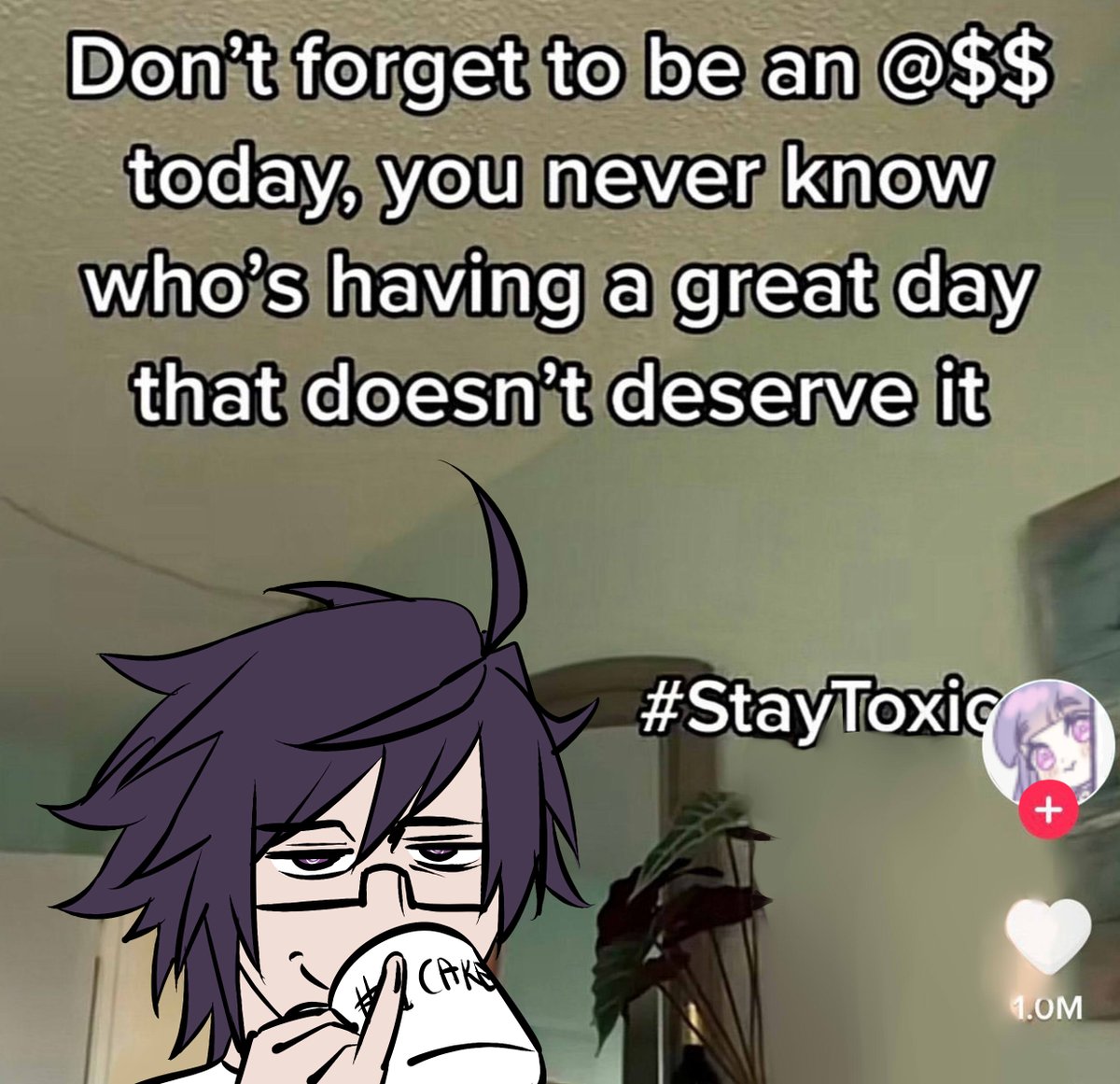 TIIRAMIIISU2's tweet photo. sips ☕️
she needs me in this meme.  <3 https://t.co/vdtvUpOstY