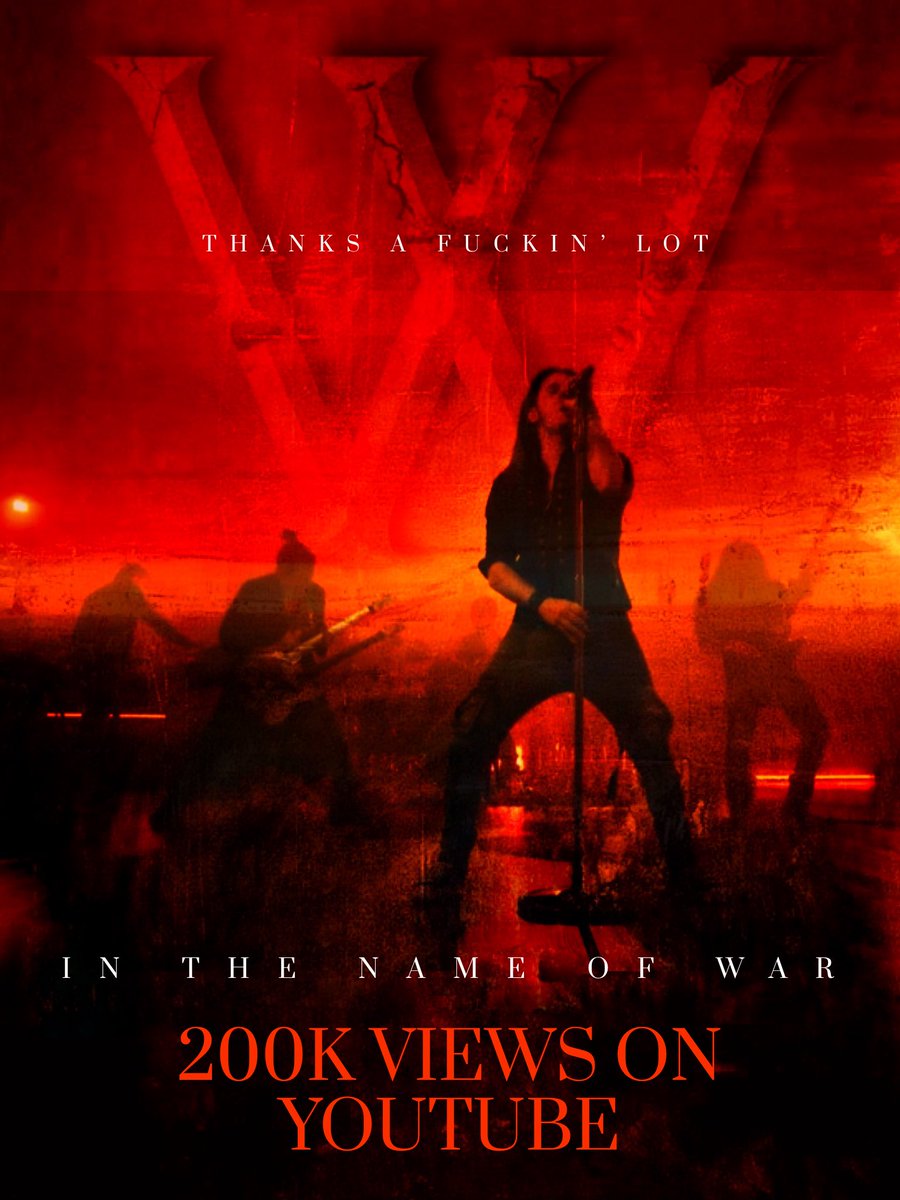 UYOENT's tweet photo. IN THE NAME OF WAR 
Whom Gods Destroy 

8 Days : 200K views on YouTube

⚡️THANKS A FUCKIN’ LOT⚡️

#whomgodsdestroy #inthenameofwar #bumblefoot #ronthal #dereksherinian #dinojelusick #yasnomura #brunovalverde #wgd #wgdestroy #wgdindonesia #insanium https://t.co/TJ9i1Hnntf