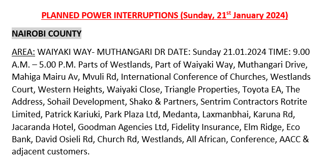 Kenya Power tweet media