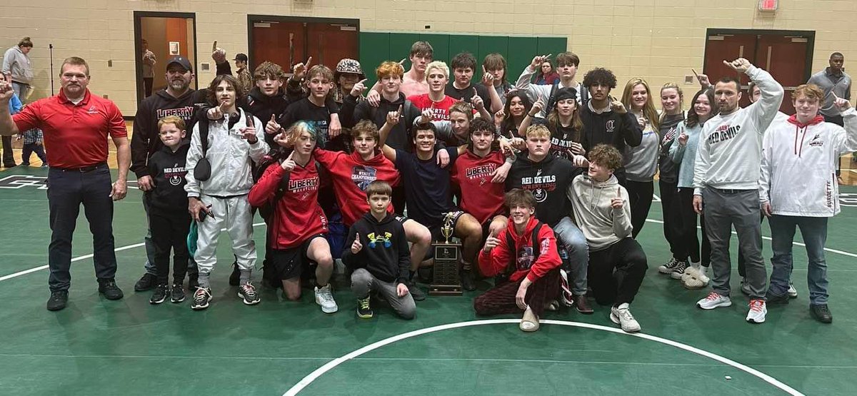 Congrats to Red Devil Wrestling! Pickens County Champs!