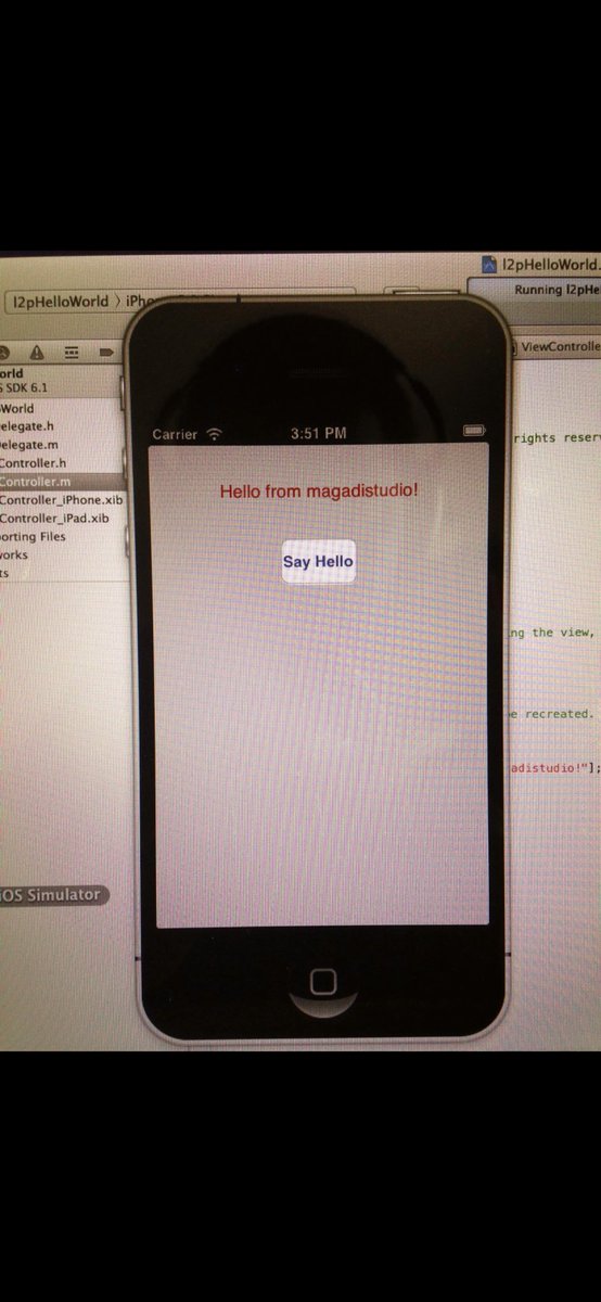 The very first hello
World iOS app when objective-c was a thing. Time flies…

#indiehacker #buildinpublic