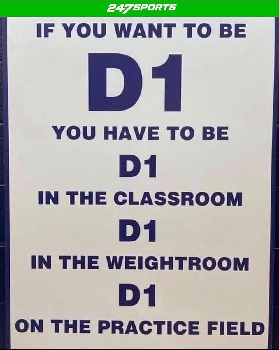 ATHLETES: It all matters!  👇🏼👇🏼

Some of us wish we knew this earlier.. 

Take action + be an overall great athlete.