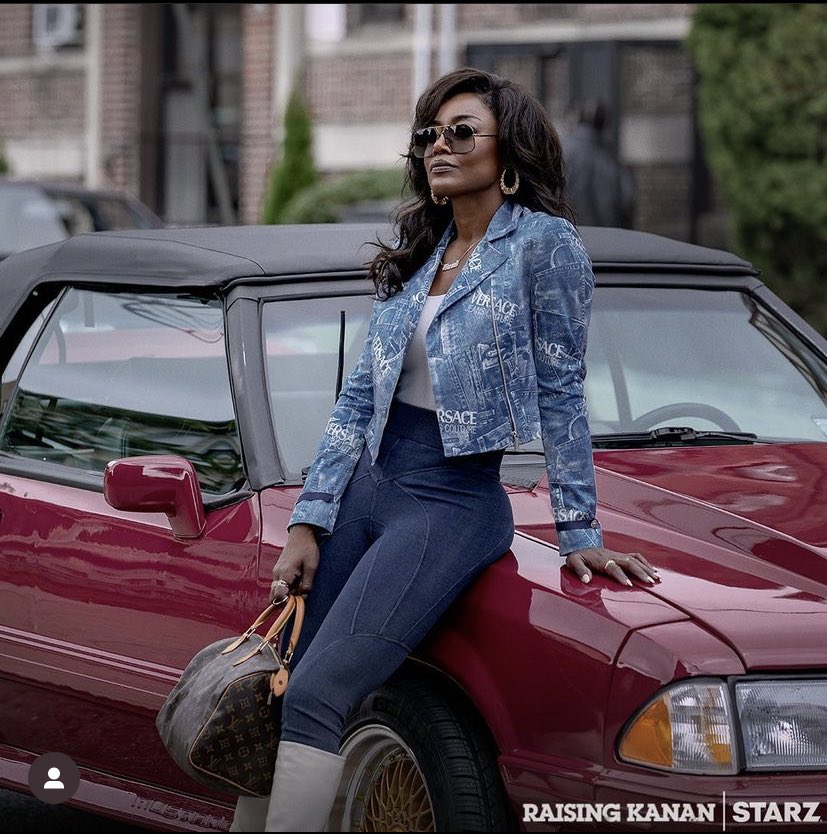 There’s Tasha, Monet and Noma, but the real queen of the street remains Raquel Thomas #RaisingKanan #PowerBookIII