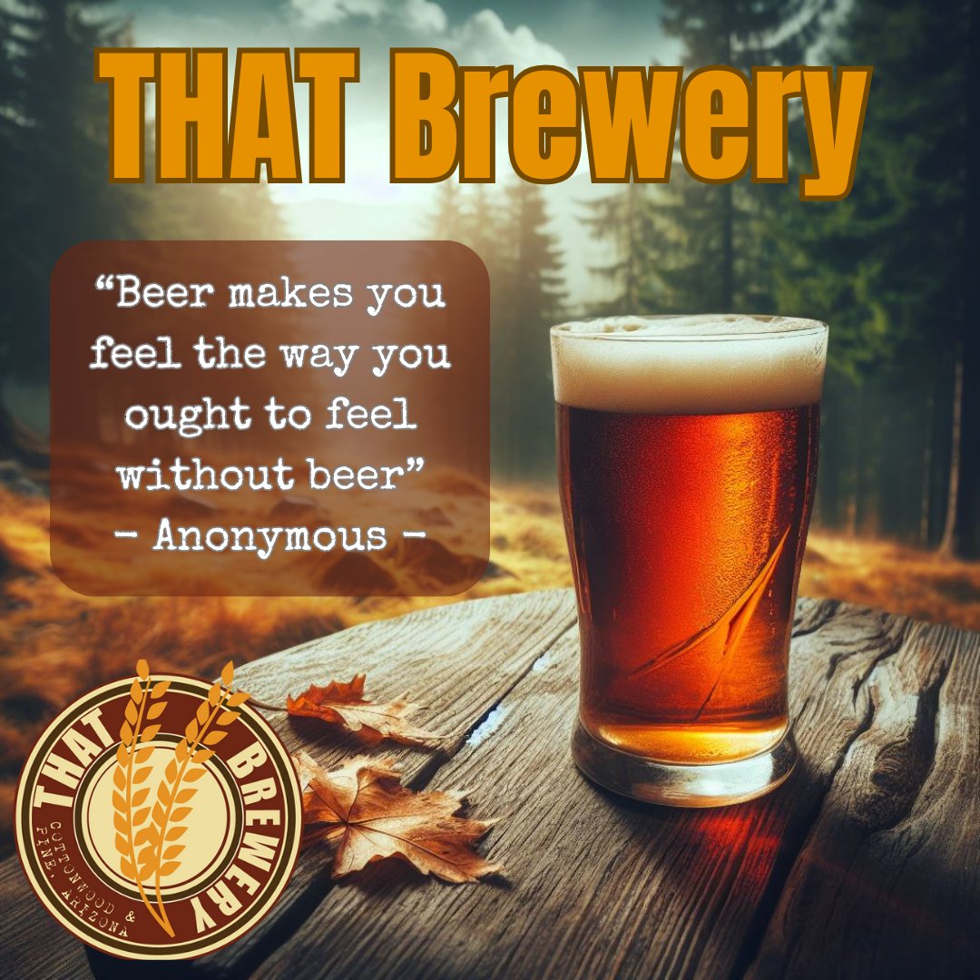 It's NFL playoff season so don't forget to grab a couple of THAT Brewery 6-packs for your next party!#Playoffs #THATBrewery #THATBreweryAndPub #PineStrawberryAZ