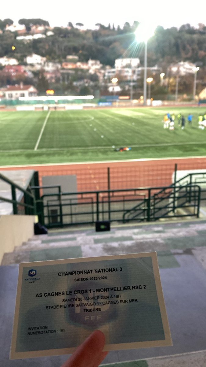 LJMarque's tweet photo. 2-0 pour l’ASCC face à la réserve de Montpellier. 
Grosse surprise au Stade Pierre Sauvaigo pour le moment !

#N3 #National3 https://t.co/AQ8Fyr4p8F