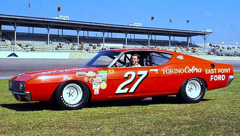 Donnie Allison at Daytona in 1969. #AlabamaGang #NASCARHall