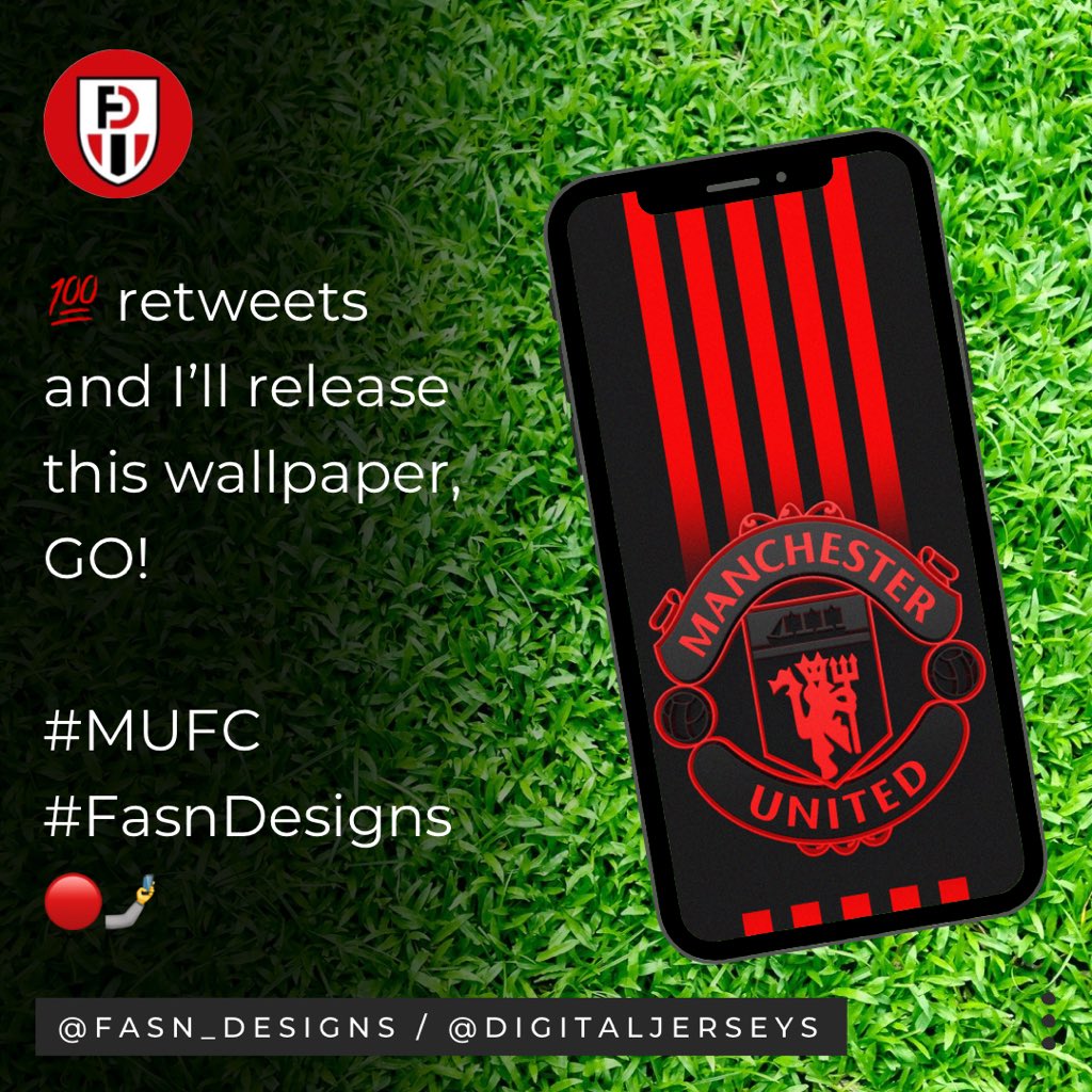 Fasn_Designs's tweet photo. 💯 retweets and I’ll release this wallpaper, GO! 

#MUFC #FasnDesigns 🔴🤳 https://t.co/zaRjzCIt34