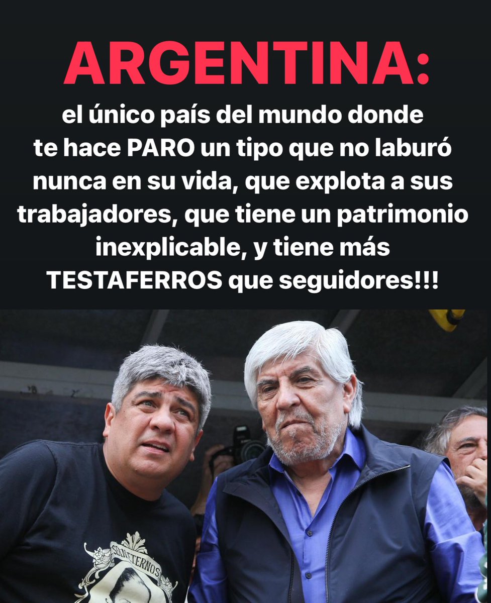 #BuenSabado El 24 YO NO PARO.