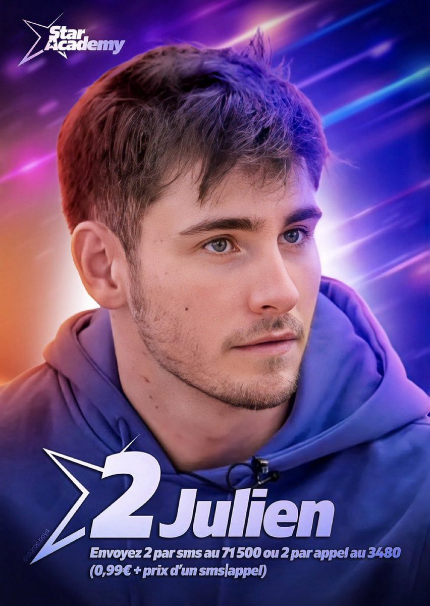 lili_island's tweet photo. Les amis votez pour Julien je vous en prie. Dernière ligne droite on vote:
2 au 71500,
pour sauver Julien et l’emmener en finale. Ne lâchez rien les amis. 🙏🏾 https://t.co/vyYqYJrfje