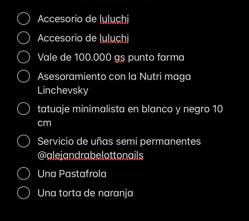 Estos ya son los premios que tengo para la rifa a 10.000 gs. Los que quieren colaborar me escriben y yo les paso sus números. Quiero sortear en una semana. Mil gracias a los que colaboran con los premios desde ya.