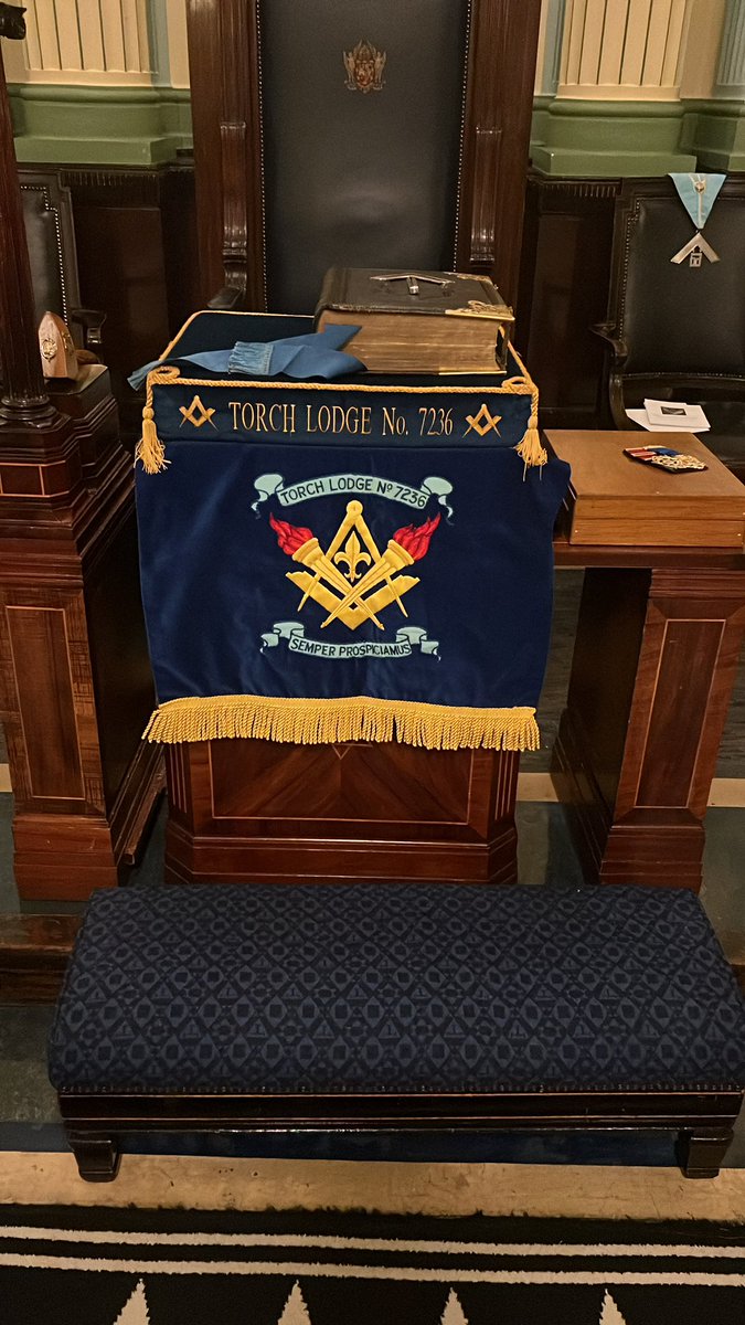 TorchLodge's tweet photo. Installation!! Congrats to W.Bro. graham who was installed into the Chair of King Solomon today.
A fantastic meeting with all the usual Torch Lodge warmth and fun https://t.co/jUygGtyB8p