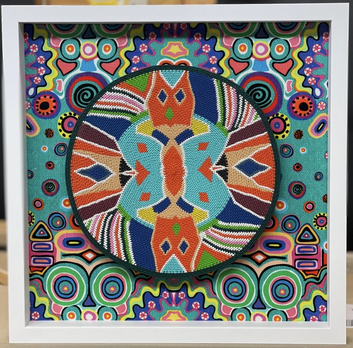 Lisa Todd (@lisatodddesign) on Twitter photo Butterfly handwoven in telephone wire and mounted on my Cascade British velvet for Dyson Cancer Centre <a href="/ruhxcharity/">RUHX Charity</a> @jamesdysonfoundation <a href="/BathLifeAwards/">Bath Life Awards</a> Butterfly handwoven in telephone wire and mounted on my Cascade British velvet for Dyson Cancer Centre <a href="/ruhxcharity/">RUHX Charity</a> @jamesdysonfoundation <a href="/BathLifeAwards/">Bath Life Awards</a>