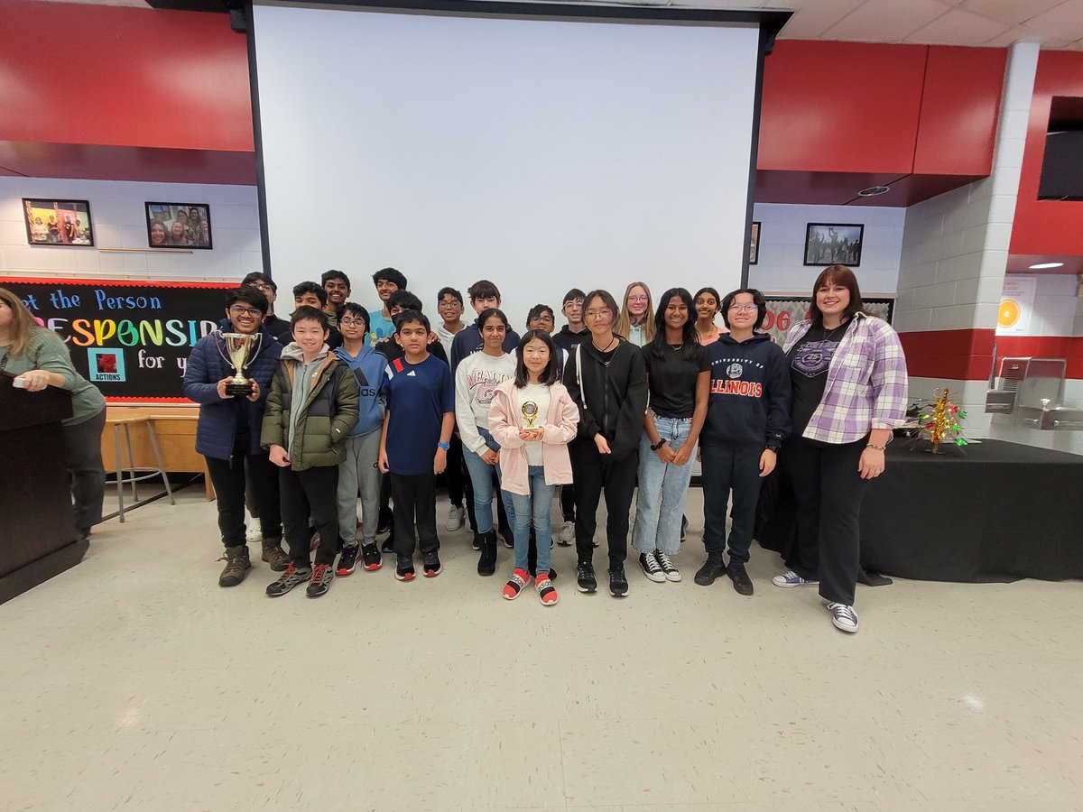 Congratulations <a href="/CroneSchool/">Crone</a> Math Team on placing 2nd overall in the District Competition! Pawesome job, Panthers!!