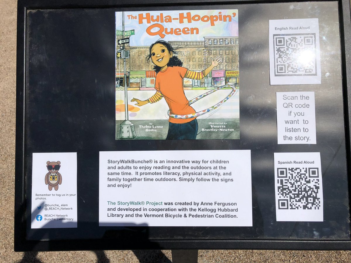 bunche_elem's tweet photo. Bunche Storywalk will be live at TCTELA this month!  Sharing and growing learner outcomes.
#buildingbears
@_REACH_Network_ https://t.co/pRpyAmfPBb