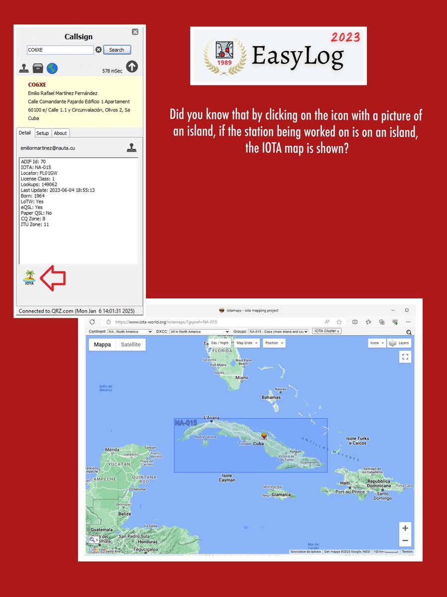 easylog5's tweet photo. #EasyLog #hamradio #DXCC #IOTA https://t.co/UYtV9kPdgY