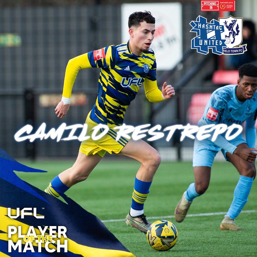 hashtagutd's tweet photo. TODAY’S @UFLgame PLAYER OF THE MATCH - @Camilo409279511 ✨

Another impressive performance after bagging his third goal in as many games, Camilo picks up today’s award from co-comms @Edcooper98 🤝 A tough game against good opposition &amp; a very good point 💪

📸 | @Nashyphoto https://t.co/kvJflySWYc