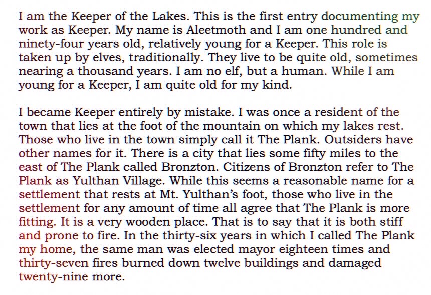 calebsmallz's tweet photo. This is an excerpt from a story I am writing based on the table top role playing game The Wandering Lake, by Keith Asada. #story #writing #ttrpg #tabletoproleplayinggame #creativewriting #creativity https://t.co/NqeSz7WxbF