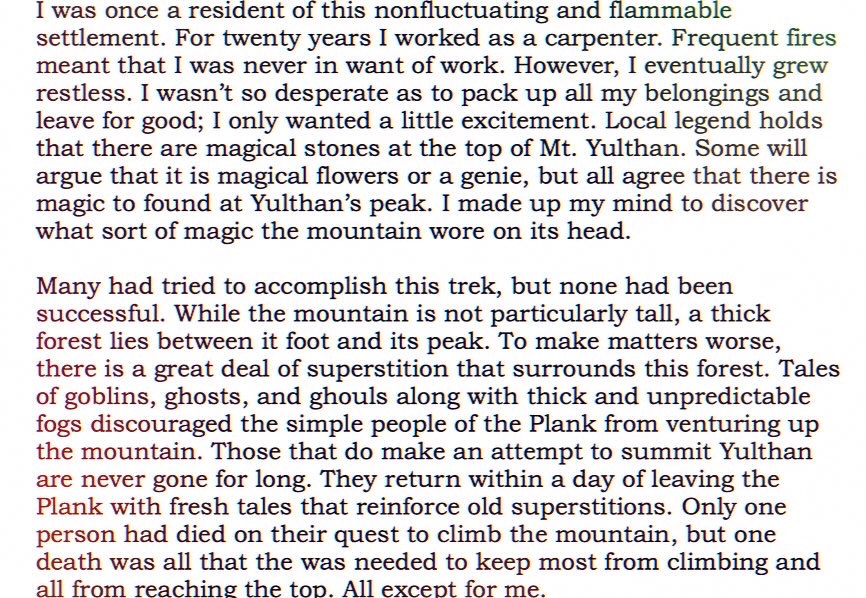 calebsmallz's tweet photo. This is an excerpt from a story I am writing based on the table top role playing game The Wandering Lake, by Keith Asada. #story #writing #ttrpg #tabletoproleplayinggame #creativewriting #creativity https://t.co/NqeSz7WxbF