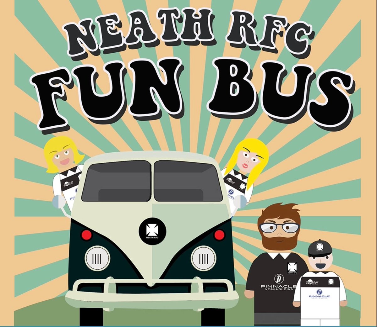 NEATH RFC FUN BUS (EBBW VALE v NEATH – SAT’ 27th January ⚫️🏉 Support the boys and book YOUR seat on the “FUN BUS” Contact Robert on 07890645195 or Gillian on 07807043978 Bus leaves at 12.00 (2.30pm KO) – Book Now to secure your seat ! #NeathRFC