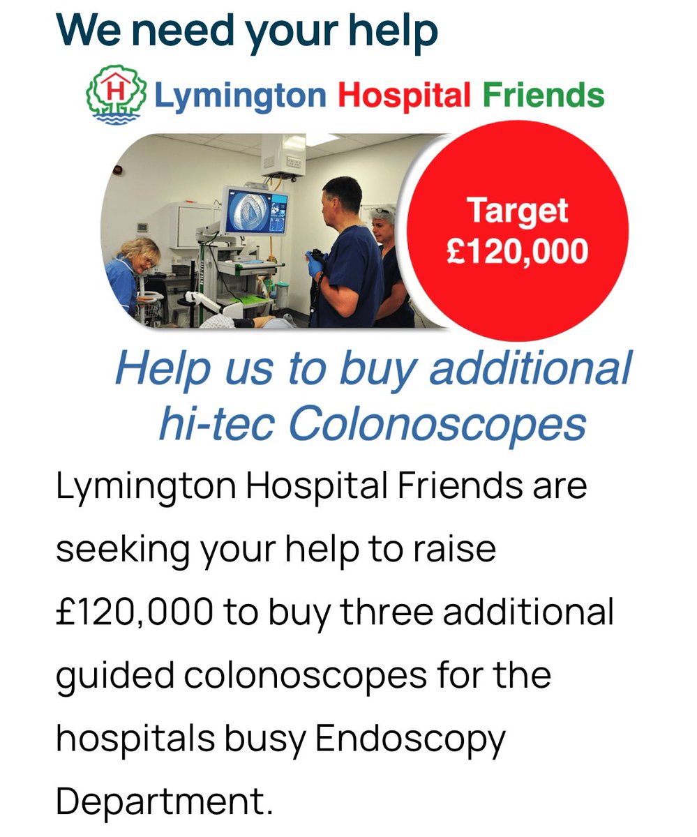 Lymington Hospital Friends tweet media