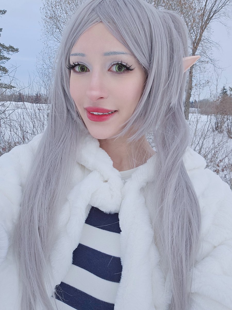 Frieren photoshoot outside in -20°C https://t.co/neKWqoTCWO