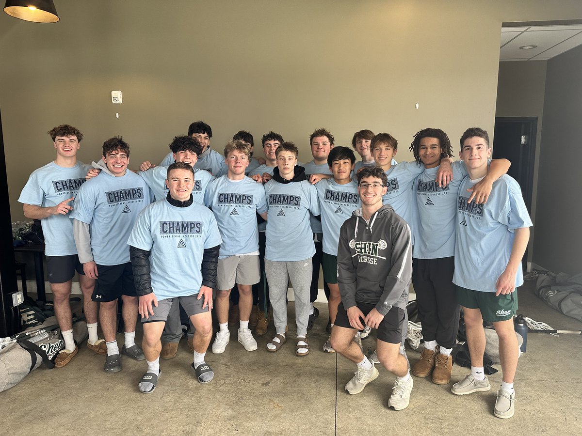 Your Power 7’s Gold division champs!   Great morning of lacrosse.   <a href="/ShenAthletics/">ShenAthletics</a> <a href="/ShenLaxClub/">ShenLaxClub</a>