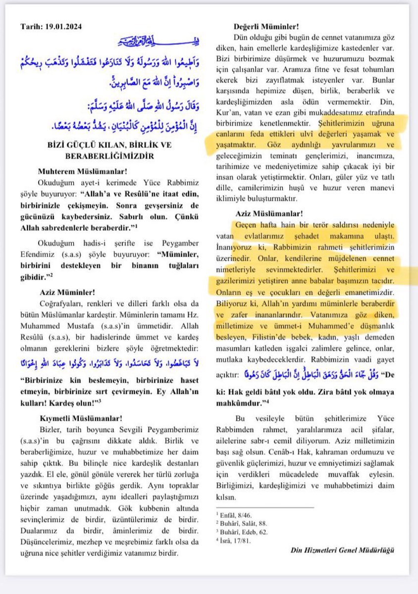 Cuma hutbesini okuyarak namaza giden Kaymakam Burak Akeller, bilinçli bir devlet adamı duruşunu göstermiş ve aziz şehitlerimizin anılmasını sağlamıştır. 

Bu durumdan rahatsız olanlar ise çiğ ve ham bir şekilde maalesef hep aynı yerdeler. 
#BurakAkeller 
<a href="/burakakeller/">Burak AKELLER</a>
