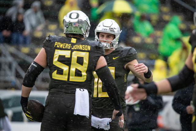 SelfMade0602's tweet photo. If the Dolphins don’t trade the #21 pick. Give me the Center out of Oregon. Not because we need him. I just want a Dolphins jersey that says:
“Power Johnson” on the back! https://t.co/eVwbrP2vyN