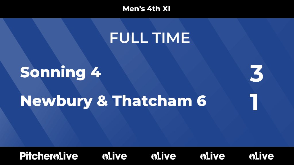 FULL TIME: Sonning 4 3 - 1 Newbury & Thatcham 6 #SONNEW #Pitchero sonninghockeyclub.co.uk/teams/117270/m…