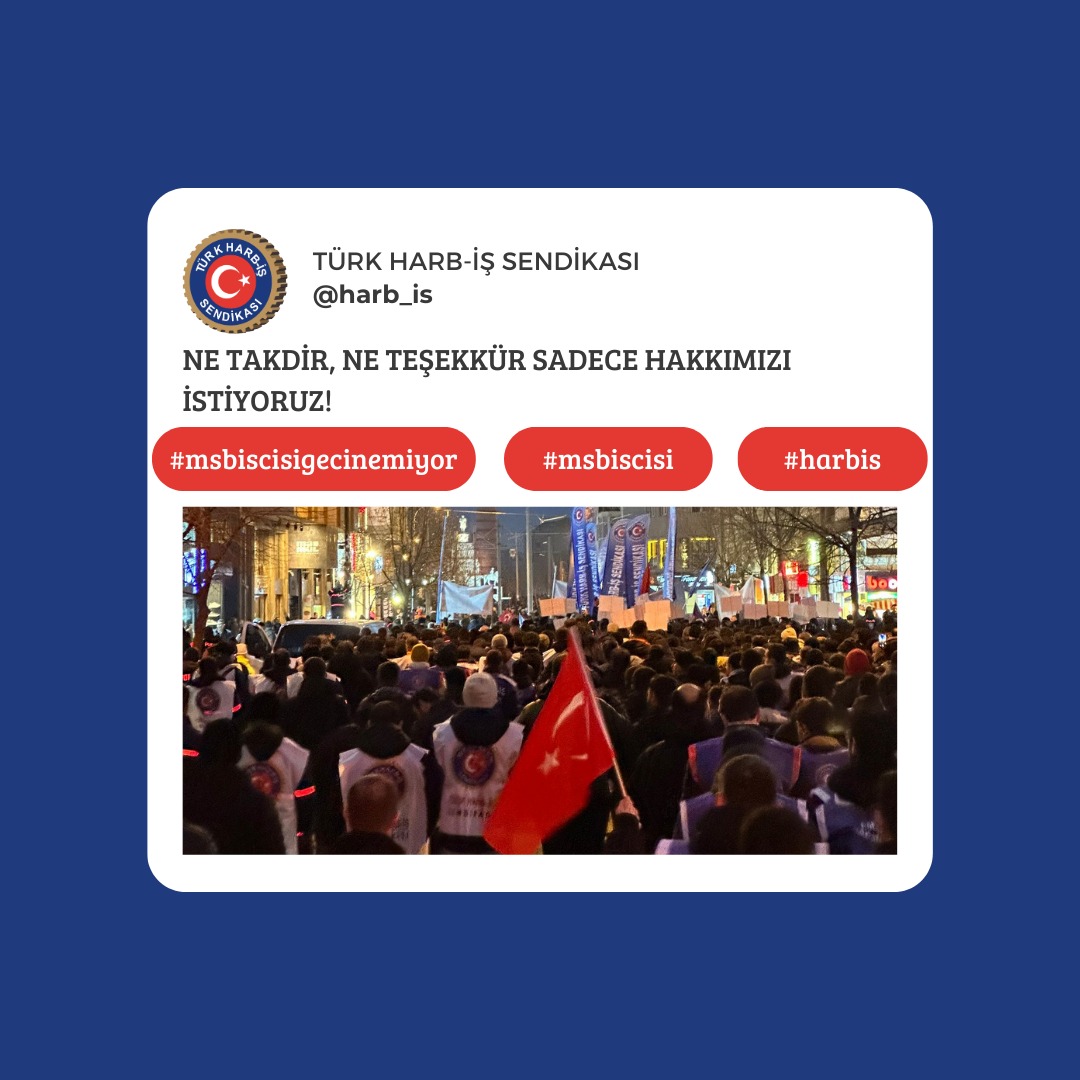 atabey_ozbay's tweet photo. MSB işçisine hak ettiğini verin!
#msbiscisigecinemiyor
@RTErdogan
@tcbestepe
@tcsavunma
@csgbakanligi https://t.co/Y6NfHfoc7r
